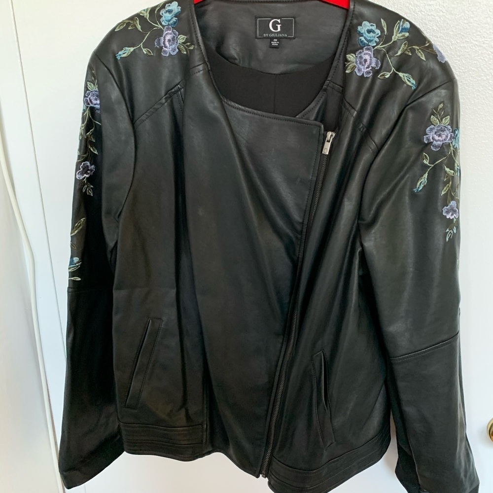 Faux Leather Jacket